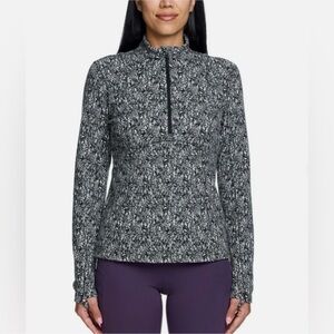 Black half zip fleece from spyder